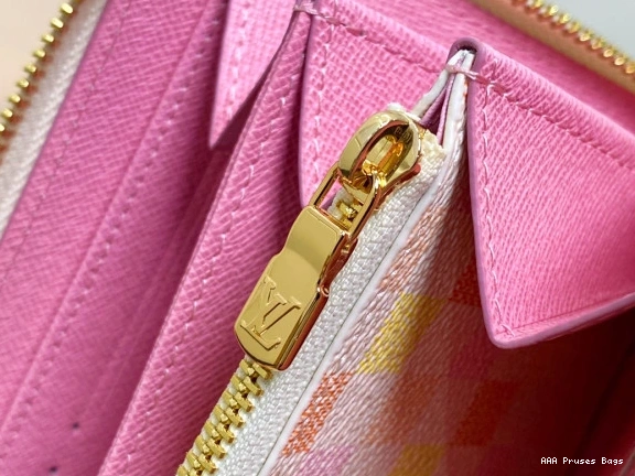 AAA Pruses Bags LOUIS cm WALLET-19.5*10.5*2.5 ZIPPY VUITTON 0714